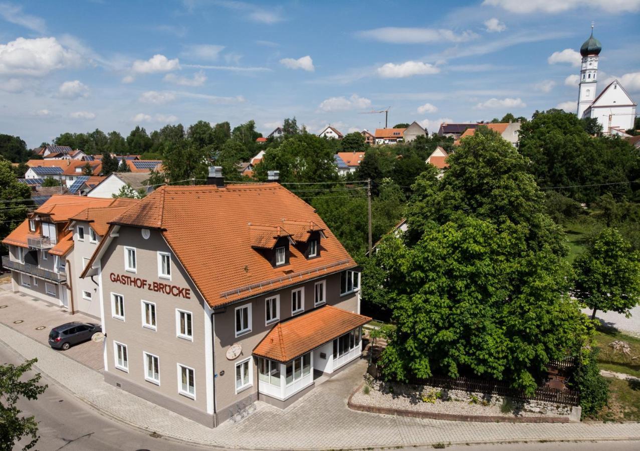 Gasthof Zur Bruecke Kaufering Kültér fotó